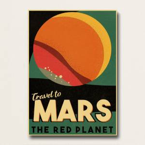 Affiches vintage Exploration de l'Espace