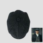 Casquette vintage inspiration Peaky Blinders noir, bonne qualité et très original.