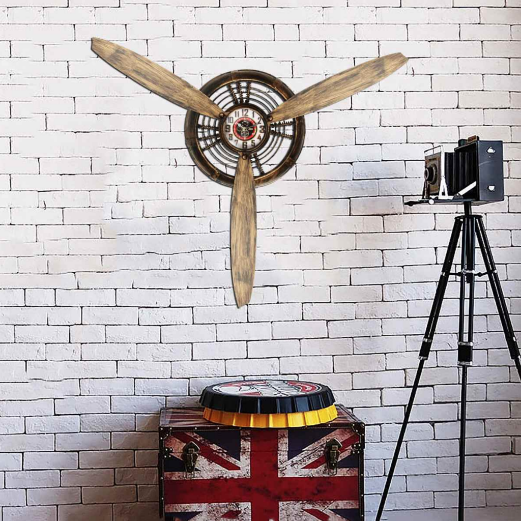 Horloge à hélices vintage horloge a helices vintage