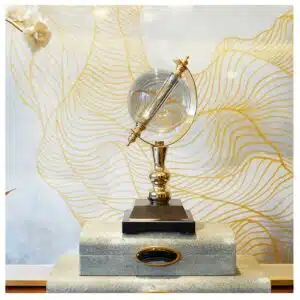 Globe cristal décoration vintage, bonne qualité