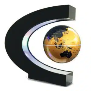 Globe Terrestre Magnétique Vintage Futuriste, bonne qualité