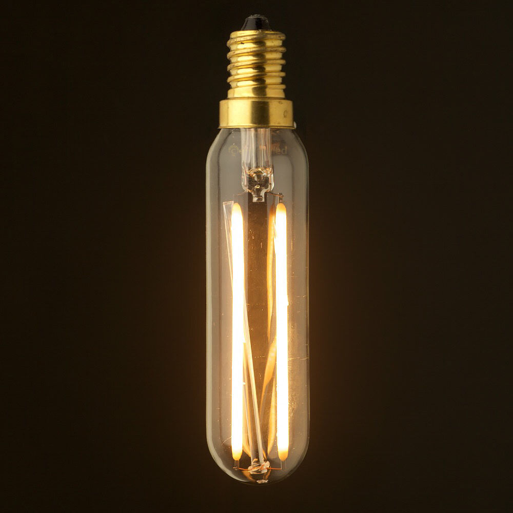 Grande ampoule vintage à filament style tubulaire, bonne qualité