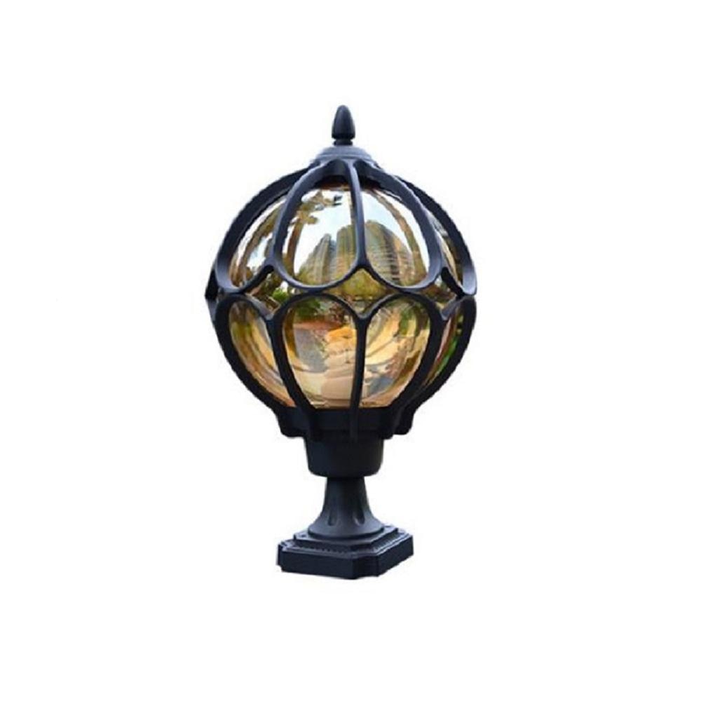 Lampe d'extérieur vintage décoration jardin, tr-s haute qualité de couleur noir