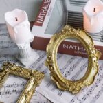 Petit cadre photo en métal vintage, ovale et rectangle, bonne qualité