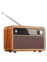 Radio-réveil multifonction en bois, très haute qualité