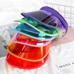 Casquette visière colorée vintage pour femme, bonne qualité et à la mode
