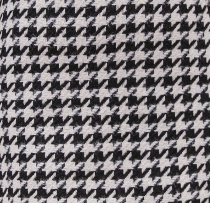 Mini jupe vintage imprimée pied-de-poule pour femme mini jupe vintage imprimee pied de poule pour femme