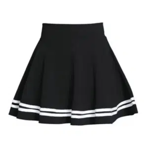 Mini jupe vintage plissée pour femme, bonne qualité et à la mode