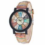 Montre vintage carrée avec bracelet en imitation cuir pour femme, très à la mode , bonne qualité