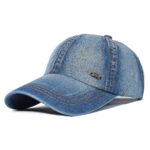 Casquette de Baseball Vintage en jeans délavé, bonne qualité et à la mode