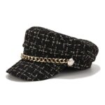 Casquette vintage à carreaux pour femmes, bonne qualité et à l mode