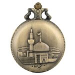 Montre à Gousset avec mosquée, bonne qualité et très original