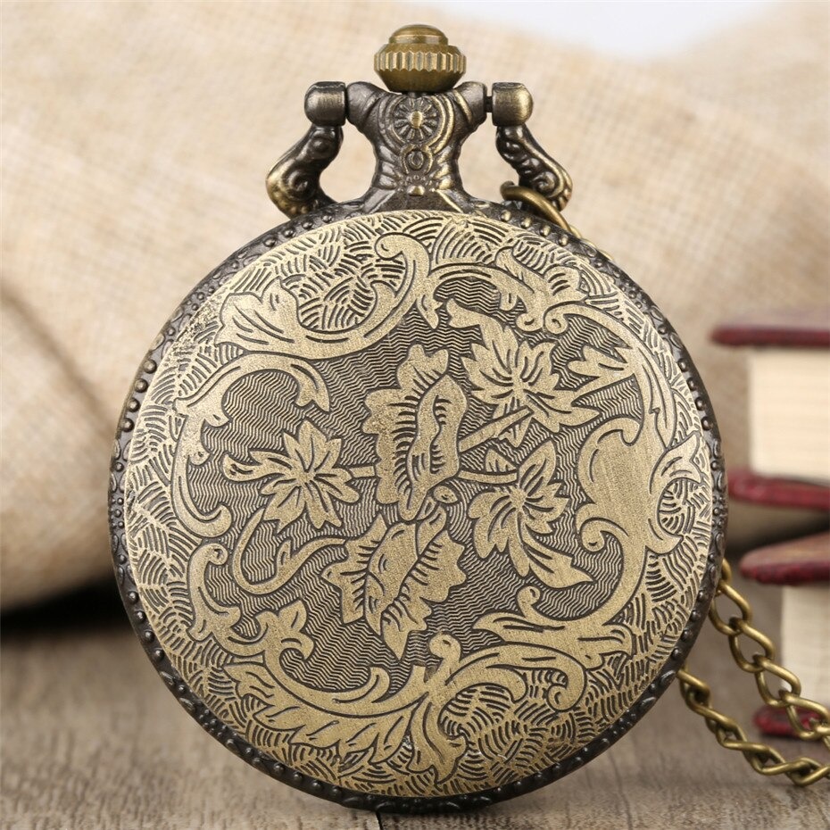 Montre à gousset avec motif cheval