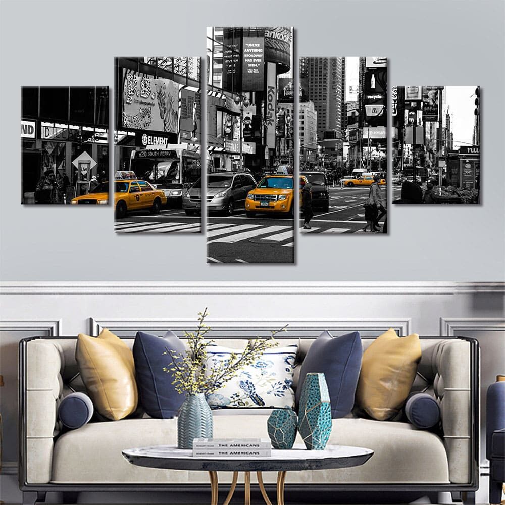 Tableau New-York Vintage bonne qualité et à la mode accrochait sur un mur dans une maison