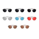 Lunettes de soleil ronde Steampunk Vintage, bonne qualité et très tendance. Plusieurs couleurs différentes