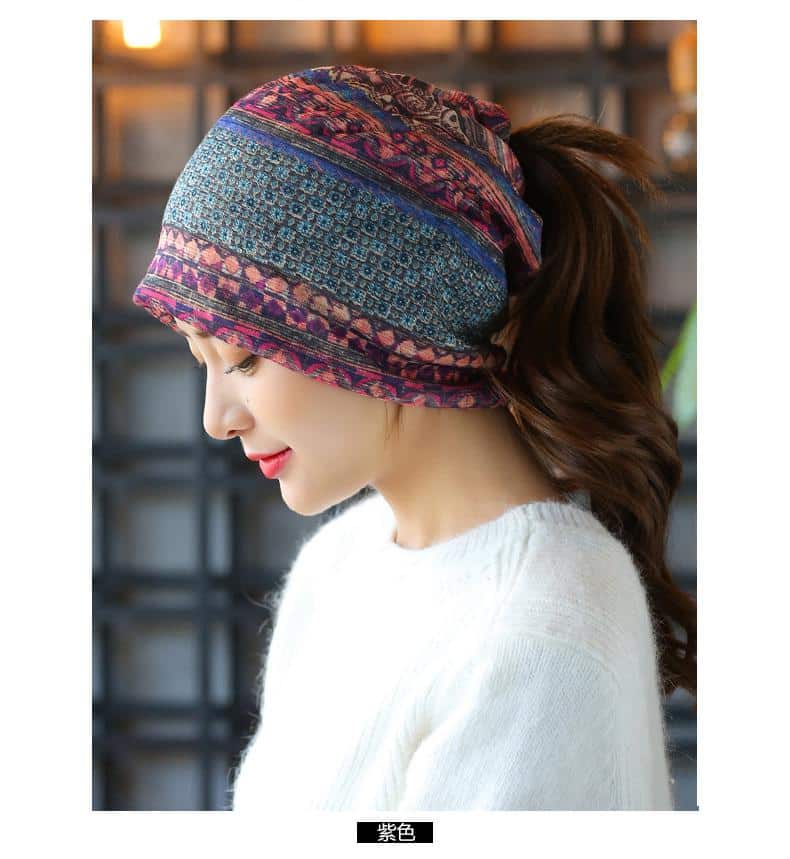 Bonnet vintage multi saisons pour femme bonnet vintage multi saisons pour femme 2