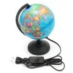 Globe terrestre rotative avec lumière LED, bonne qualité et original
