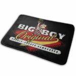 Tapis hamburger boy vintage, bonne qualité et à la mode