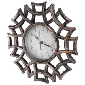 Horloge murale vintage creuse 3D, bonne qualité et original