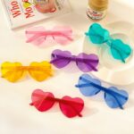 Lunettes de soleil Vintage polarisées en forme de cœur pour femmes, bonne qualité, plusieurs couleurs disponible