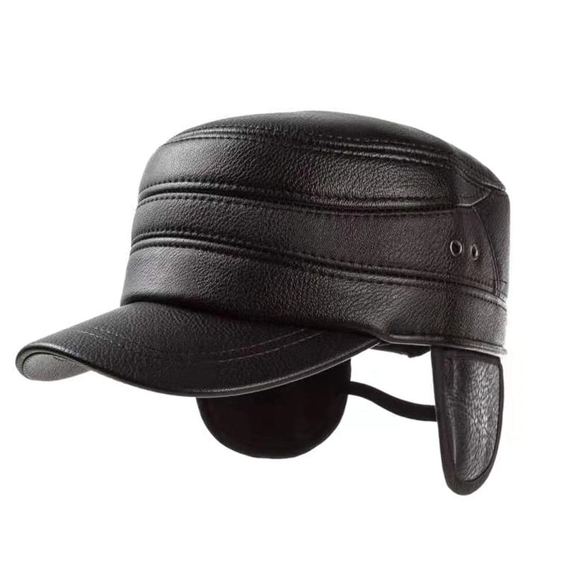Casquette vintage Western couvert en simili cuir pour homme noir casquette vintage western couvert en simili cuir pour homme noir 9