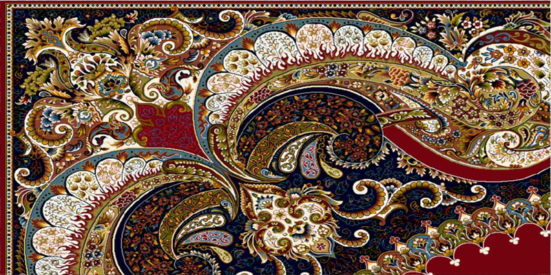 Tapis persan bleu vintage 4f3a42bd d8a7 44a0 9494 8a47d122daf5