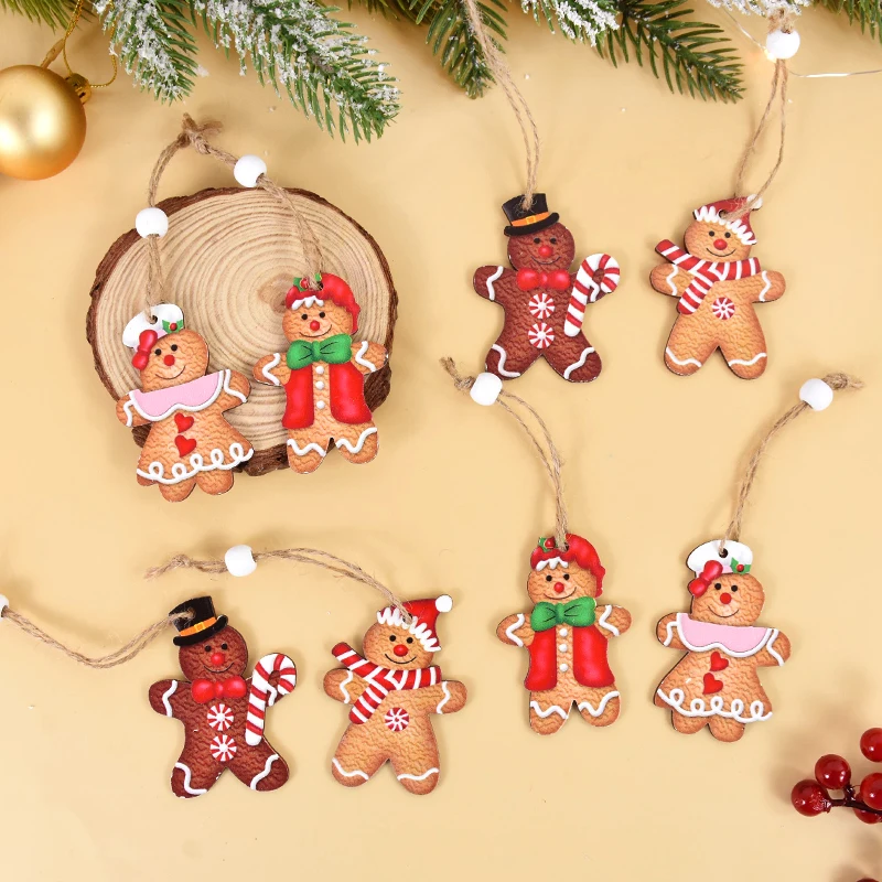 Décorations de sapin de Noël en pain d'épice Décorations de sapin de Noël en pain d'épice 87645 dzw7f9